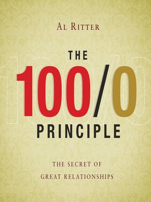 cover image of The 100/0 Principle